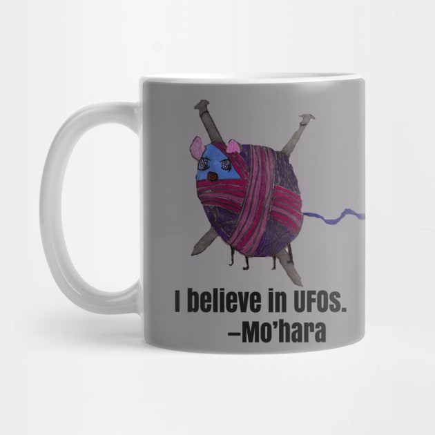 I Believe In UFOs--Mo'hara © Oddities by EllationsOddities